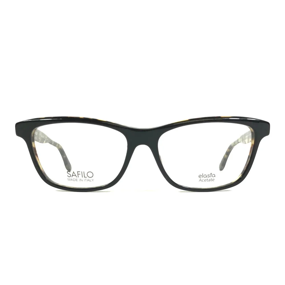 Elasta by Safilo Eyeglasses Frames SA6037 PXP Black Tortoise Full Rim 50-15-135